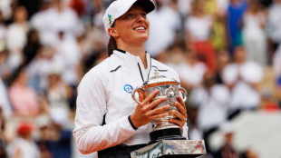 Iga Swiatek en Roland Garros 2023. Foto: getty
