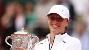 Iga Swiatek, ganadora de Roland Garros 2023. Foto: Getty