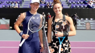 Sakkari y Swiatek buscarán alzarse con el título de Indian Wells 2022. Fuente: Getty
