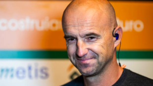 Ivan Ljubicic en plena entrevista. Fuente: Getty