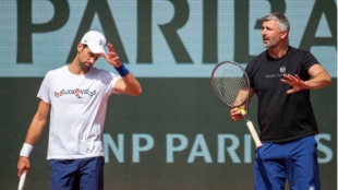 Ivanisevic: "Es mejor enfrentarse a Rafa antes de la final, porque nunca perdió una final en París". Foto: Getty