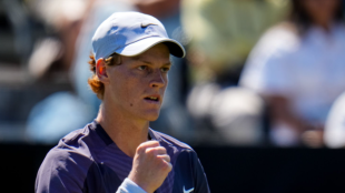 Jannik Sinner en el ATP 's-Hertogenbosch 2023. Foto: Getty