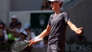 Jannik Sinner en Roland Garros 2023. Foto: getty
