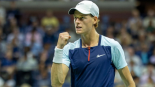 Jannik Sinner en el US Open 2022. Foto: Getty