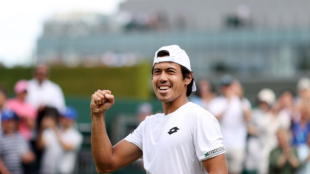 Jason Kubler en Wimbledon 2022. Foto: Getty