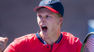 Jenson Brooksby en el US Open 2022. Foto: Getty