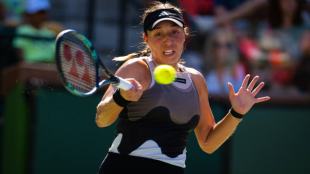 Jessica Pegula en Indian Wells 2023. Foto: getty