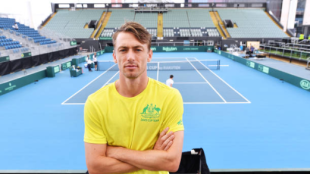 John Millman encabeza al equipo australiano. Fuente: Getty
