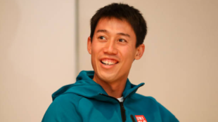 Kei Nishikori es el rey del tercer set. Fuente: Getty