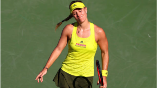 Kerber debutó en Miami con victoria. Fuente: Getty