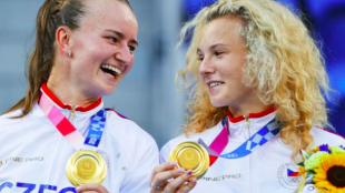 Barbora Krejcikova y Katerina Siniakova, campeonas olímpicas. Fuente: Getty