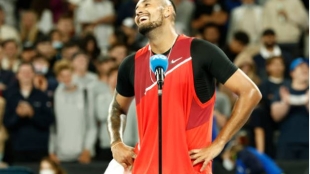 Kyrgios, sobre cómo le afectó el Covid: "Estuve muy jodido, no podía ni salir de la cama". Foto: Getty