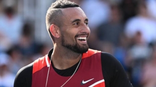 Kyrgios, cuando es el loco el que pone más cordura. Foto: Getty