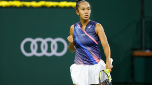Leylah Fernández, manera de gestionar presión. Foto: gettyimages