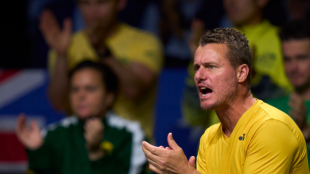 Lleyton Hewitt, capitán de Australia en la Copa Davis 2022. Foto: Getty