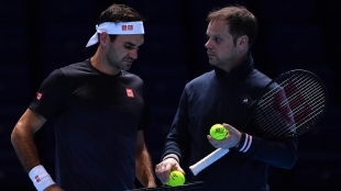 Luthi epxlica el porqué de la retirada de Federer ahora. Foto: Getty