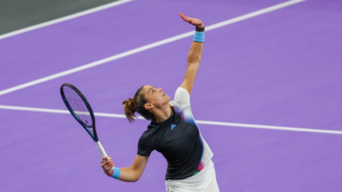Maria Sakkari en las WTA Finals 2022. Foto: Getty