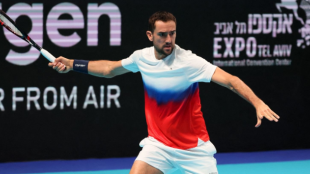 Marin Cilic en Tel Aviv 2022. Foto: Getty