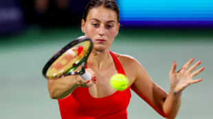 Marta Kostyuk en Abu Dhabi. Fuente: Getty