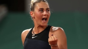 Kostyuk venció a Raducanu en Cluj Napoca. Foto: Getty