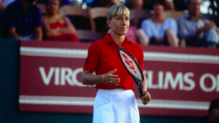 Martina Navratilova en la temporada 1983. Fuente: Getty