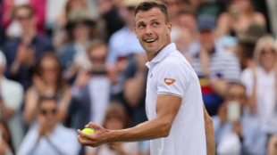 Marton Fucsovics y sus opciones contra Djokovic. Foto: gettyimages