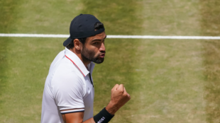 Matteo Berrettini en Stuttgart. Foto: Getty