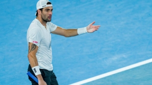 Matteo Berrettini, críticas de Pietrangeli. Foto: gettyimages