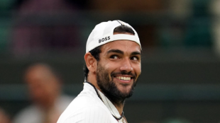 Matteo Berrettini en Wimbledon 2023. Foto: Getty