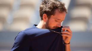 Daniil Medvedev. Fuente: Getty