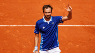 Daniil Medvedev. Fuente: Getty