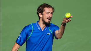 Daniil Medvedev. Fuente: Getty