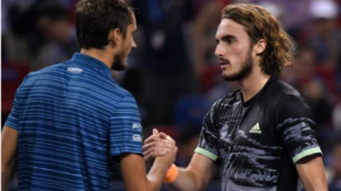 Medvedev y Tsitsipas se medirán en la segunda semifinal masculina. Fuente: Getty