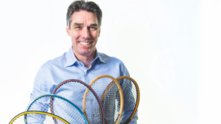 Michael Stich en su entrevista con Tennis Magazin. Fuente: Gelb