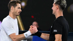 Andy Murray y Thanasi Kokkinakis. Fuente: Getty
