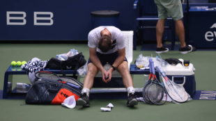 Andy Murray: "No imaginaba que sería capaz de jugar un partido de cuatro horas y media". Foto: Getty