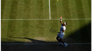 Rafael Nadal se siente especialmente cómodo en un rango de puntos. Fuente: Getty