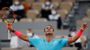Rafa Nadal: "He hecho mi mejor partido del torneo hasta ahora". Foto: Getty