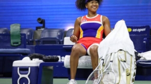 Naomi Osaka en US Open. Foto: Getty Images