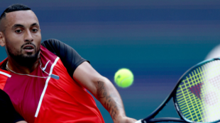 Nick Kyrgios en el Miami Open 2022. Foto: Getty