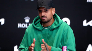 Nick Kyrgios en el Open de Australia 2023. Foto: getty