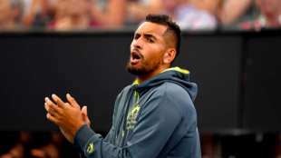 Nick Kyrgios no juega un partido desde hace once meses. Fuente: Getty