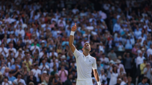 Novak Djokovic en Wimbledon 2022. Foto: Getty