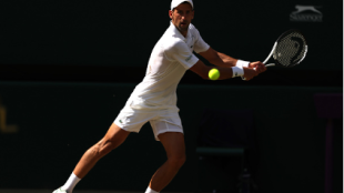 Novak Djokovic, campeón en Wimbledon 2022. Foto: gettyimages