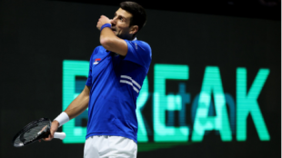 Novak Djokovic, exhausto e incógnita Open Australia 2022. Foto: gettyimages