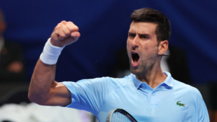 Novak Djokovic accede a la final en Tel Aviv. Foto: Getty
