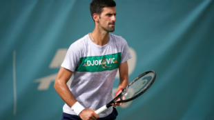 Novak Djokovic, baja en torneos de Grand Slam. Foto: gettyimages