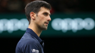 Novak Djokovic París-Bercy 2021. Foto: gettyimages