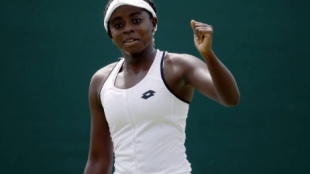 Angella Okutoyi ya es historia del tenis africano. Foto: Getty