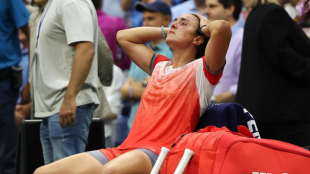 Ons Jabeur en el US Open 2022. Foto: Getty